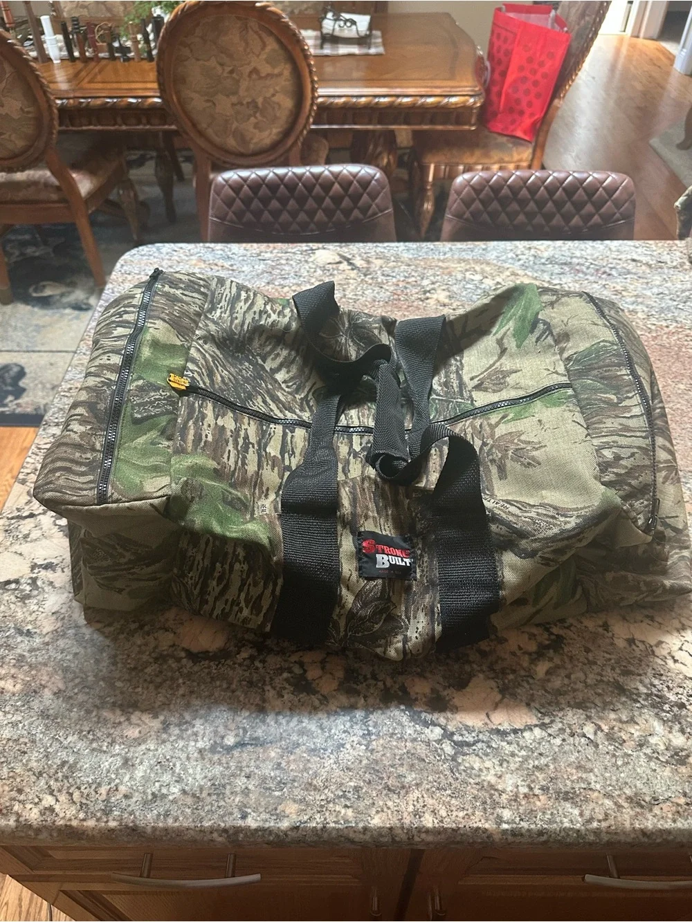 Hunting Camo Duffel Bag - Green Camo